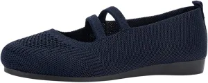 AMDBEL Ballet Flats Shoes for Women Dressy Women's Flat Dress Shoes Black Ballet Shoes Dress Shoes Suede Bow Round Toe Flats