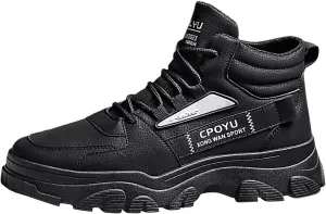 Arch Support Walking Shoes for Men Comfortable Breathable Stretch Canvas Slip on Sneaker Non Slip Walking Shoes