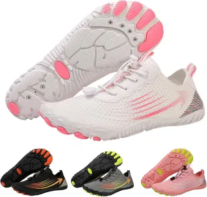 Barefoot Shoes for Women Men Wide Toe Box Healthy & Non-Slip Barefoot Shoes Athletic Footwear Waterproof Hiking Shoe Pro Barefoot Shoe Breathable Quick Dry Sneakers Unisex