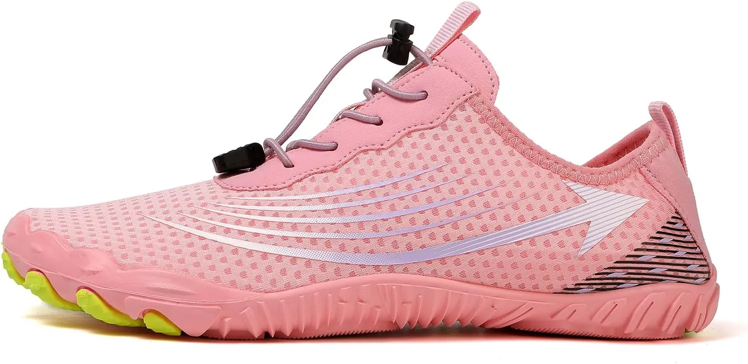 Barefoot Shoes for Women Men Wide Toe Box Healthy & Non-Slip Barefoot Shoes Athletic Footwear Waterproof Hiking Shoe Pro Barefoot Shoe Breathable Quick Dry Sneakers Unisex