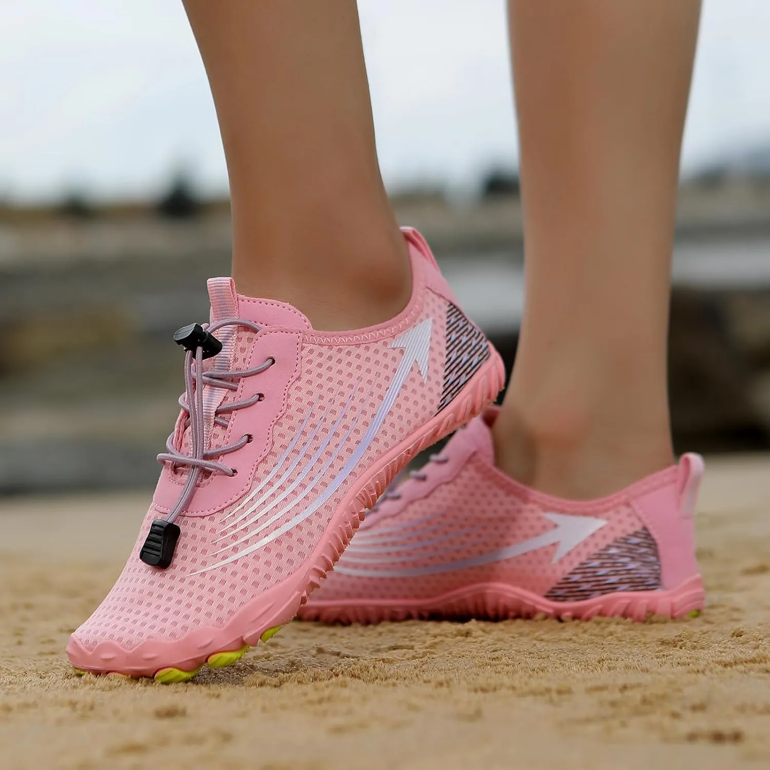 Barefoot Shoes for Women Men Wide Toe Box Healthy & Non-Slip Barefoot Shoes Athletic Footwear Waterproof Hiking Shoe Pro Barefoot Shoe Breathable Quick Dry Sneakers Unisex