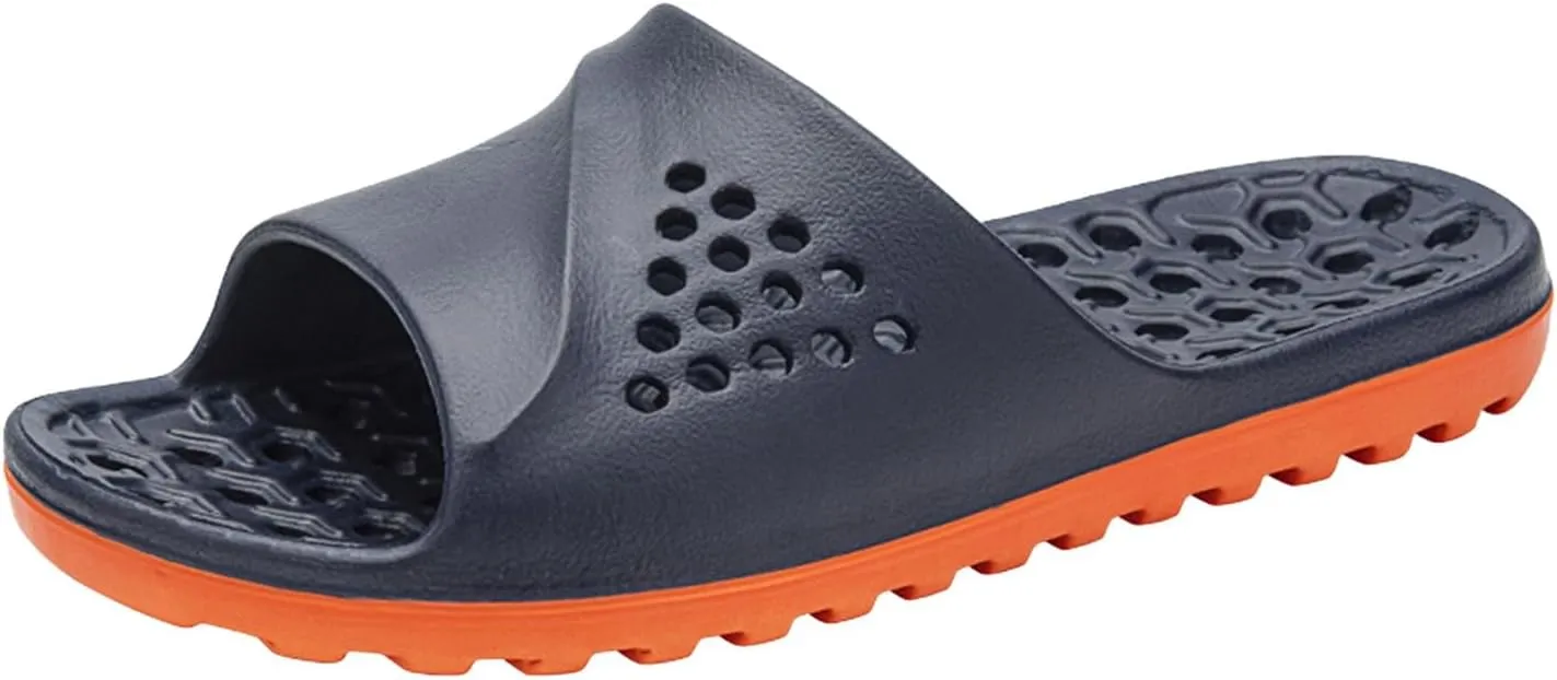 Bathroom Slippers Men Shower Shoes Women Mens Shower Shoes Slides for Women Travel Dorms Beach Slippers