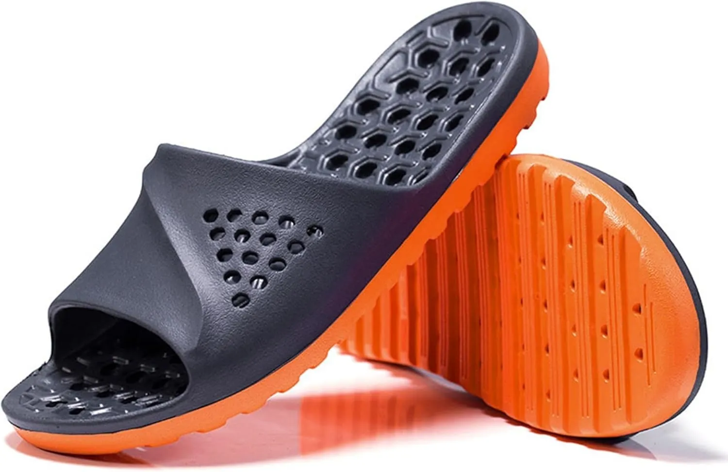 Bathroom Slippers Men Shower Shoes Women Mens Shower Shoes Slides for Women Travel Dorms Beach Slippers