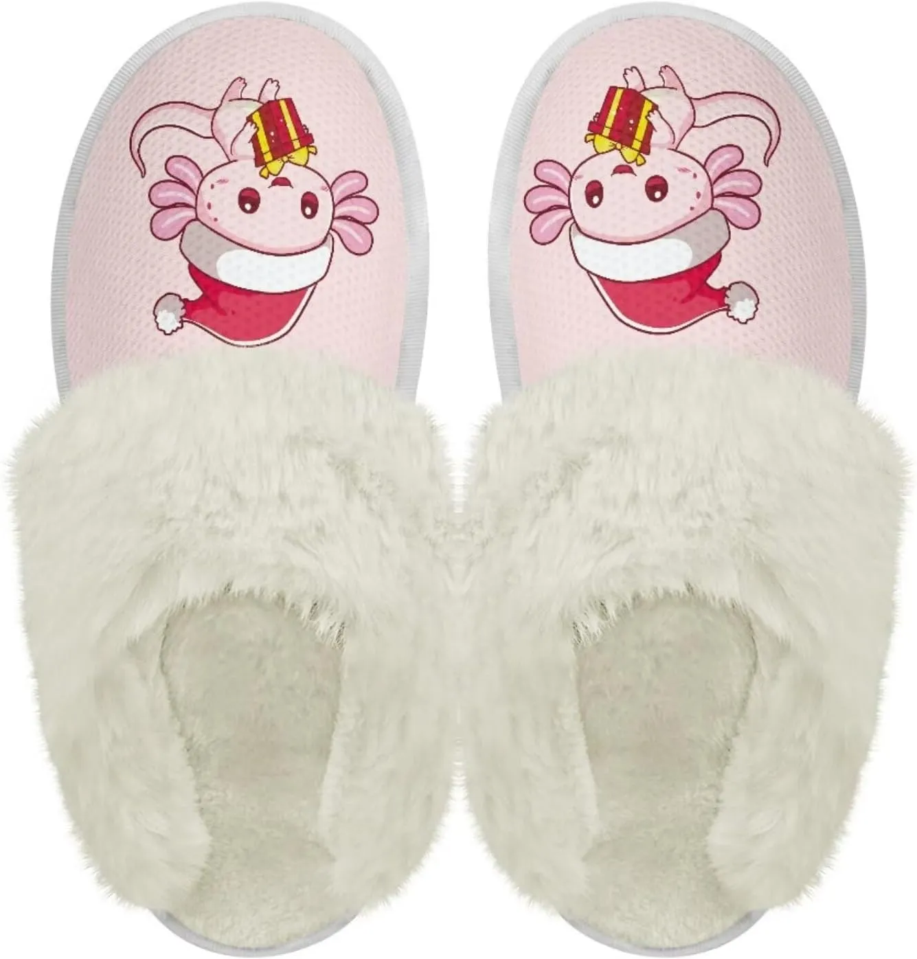 Bedroom Slippers Women Fluffy Slippers Plush Slippers Warm Bedroom Slippers Faux Fur Slippers Cozy Indoor Slippers