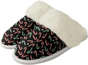 Bedroom Slippers Women Fluffy Slippers Plush Slippers Warm Bedroom Slippers Faux Fur Slippers Cozy Indoor Slippers