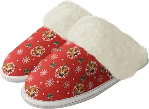 Bedroom Slippers Women Fluffy Slippers Plush Slippers Warm Bedroom Slippers Faux Fur Slippers Cozy Indoor Slippers