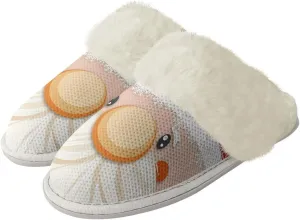 Bedroom Slippers Women Fluffy Slippers Plush Slippers Warm Bedroom Slippers Faux Fur Slippers Cozy Indoor Slippers