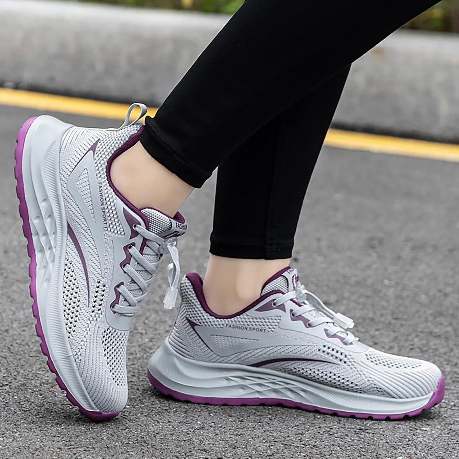 Black Sneakers Women Trendy Slip On Sneakers Women Walking Shoes Womens Casual Shoes Slip Ons Women Sneakers Size 9 Black Women's Size 8.5 Athletic Shoes