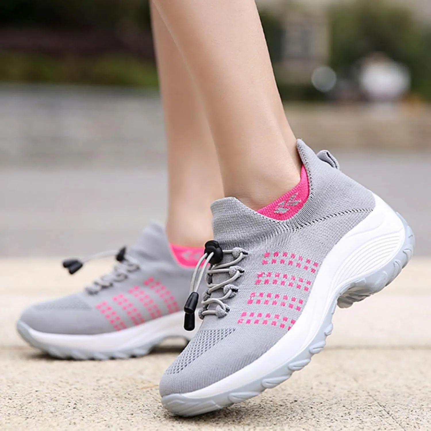 Comfortwear Ortho Stretch Cushion Shoes for Women Comfort Wear Ortho Shoes for Women Plantar Fasciitis Arch Support