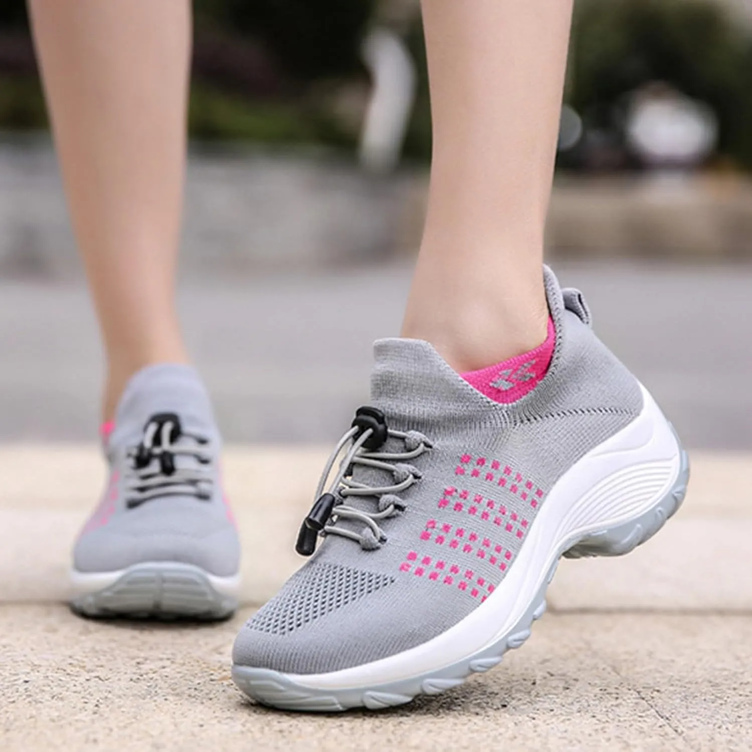 Comfortwear Ortho Stretch Cushion Shoes for Women Comfort Wear Ortho Shoes for Women Plantar Fasciitis Arch Support