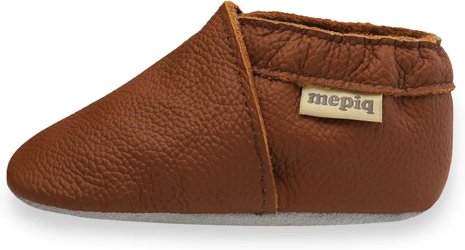 Crib shoes baby moccasins for boys girls toddler soft leather baby walking shoes slippers