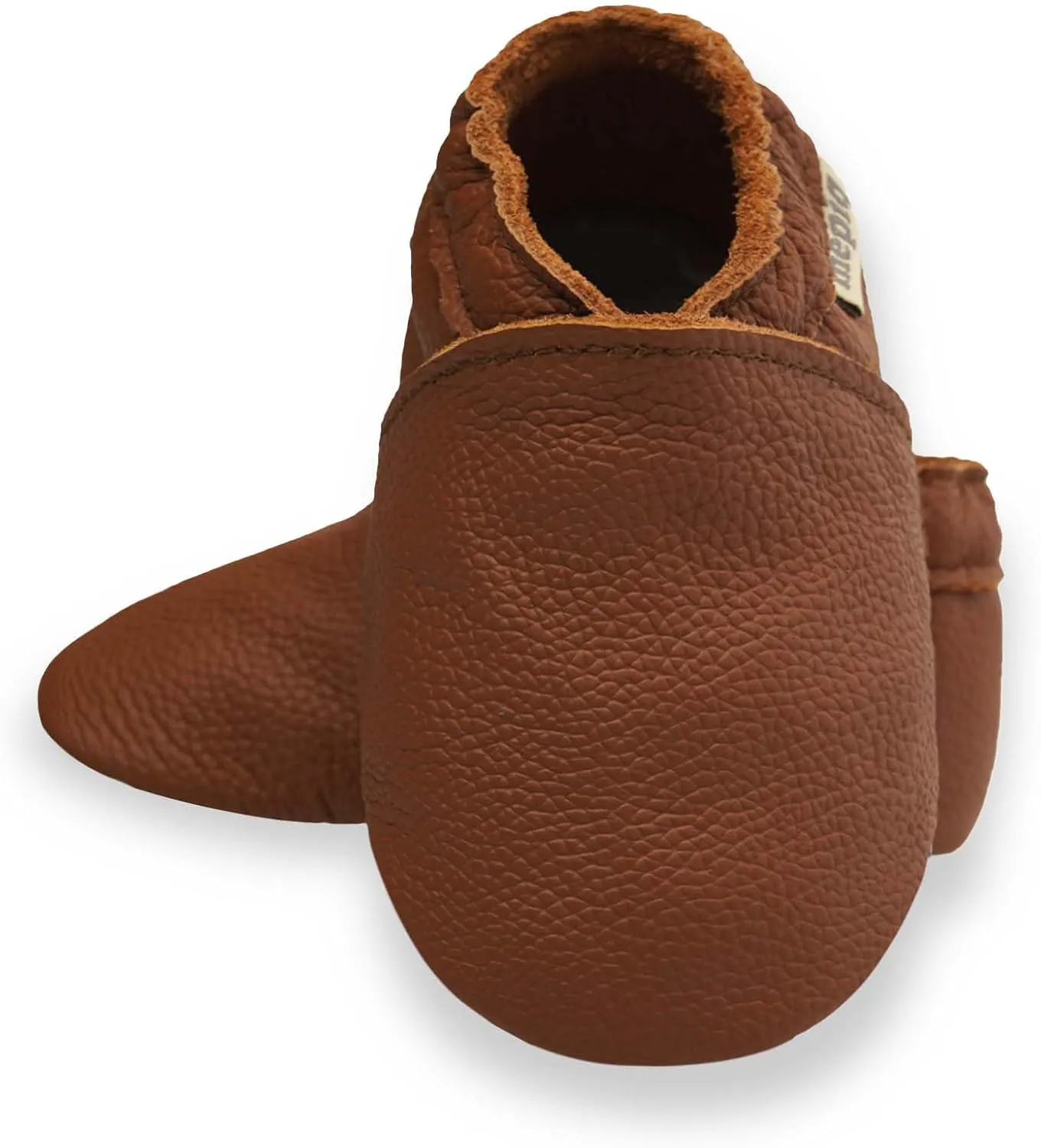 Crib shoes baby moccasins for boys girls toddler soft leather baby walking shoes slippers