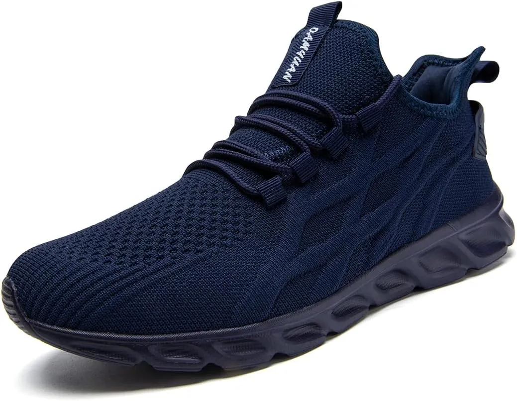 EGMPDA Womens Walking Shoes Slip On Tennis Athletic Runnings Sneakers Casual Fashion Lightweight for Work Travel Gym Sports