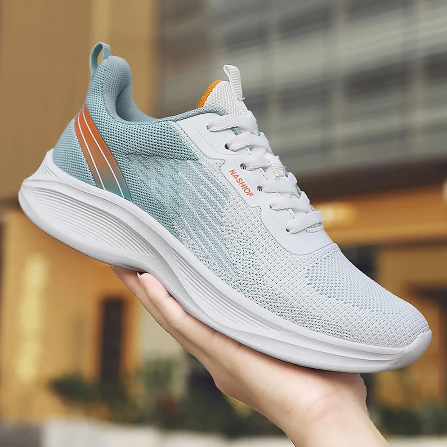 Fashion Men Mesh Mountaineering Casual Sport Shoes Lace Up Solid Color Running Breathable Classic Men Leather Sneaker