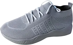 Fashion Sneakers for Women Comfortable Breathable Mesh Walking Shoes Summer Lightweight Low Heel Tennis Non Slip Gym Workout Athletic Sport Jogger Shoes