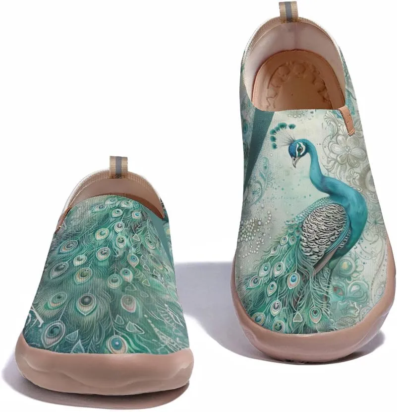 Flats Shoes for Men Art Painted Slip Ons Loafers Lightweight Walking Travel Sneakers