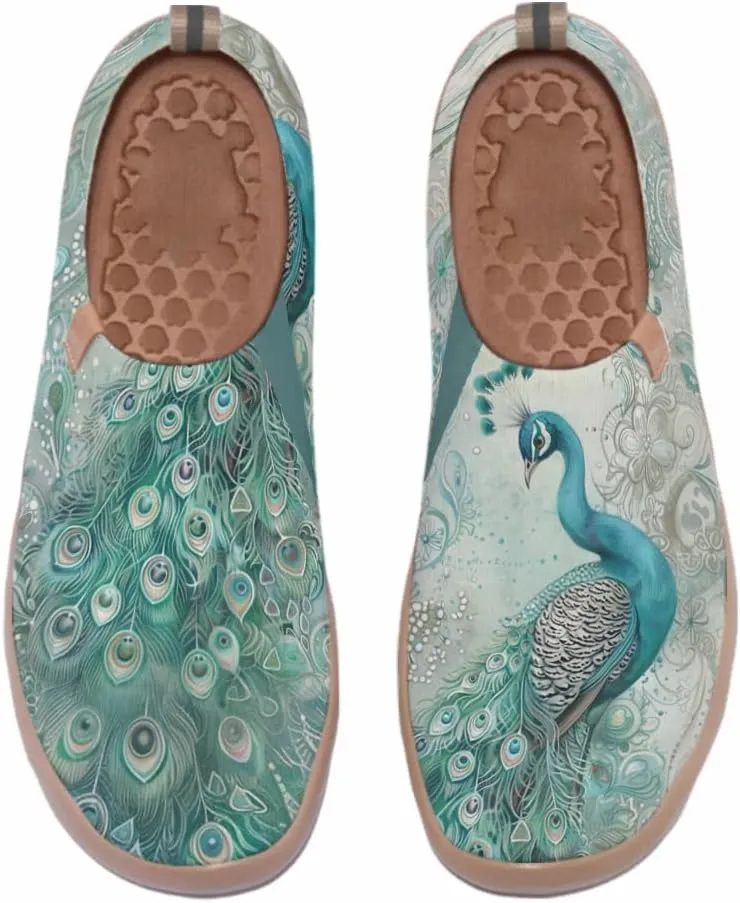 Flats Shoes for Men Art Painted Slip Ons Loafers Lightweight Walking Travel Sneakers