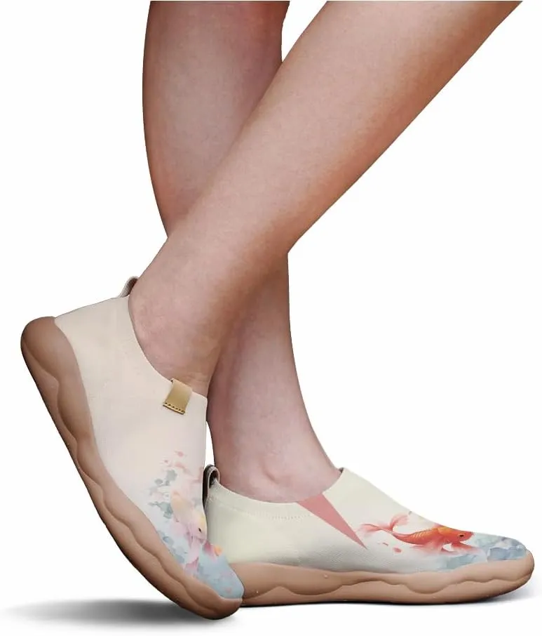 Flats Shoes for Men Art Painted Slip Ons Loafers Lightweight Walking Travel Sneakers