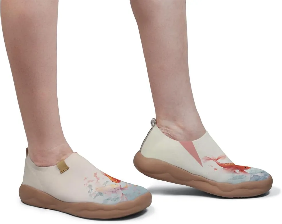 Flats Shoes for Men Art Painted Slip Ons Loafers Lightweight Walking Travel Sneakers