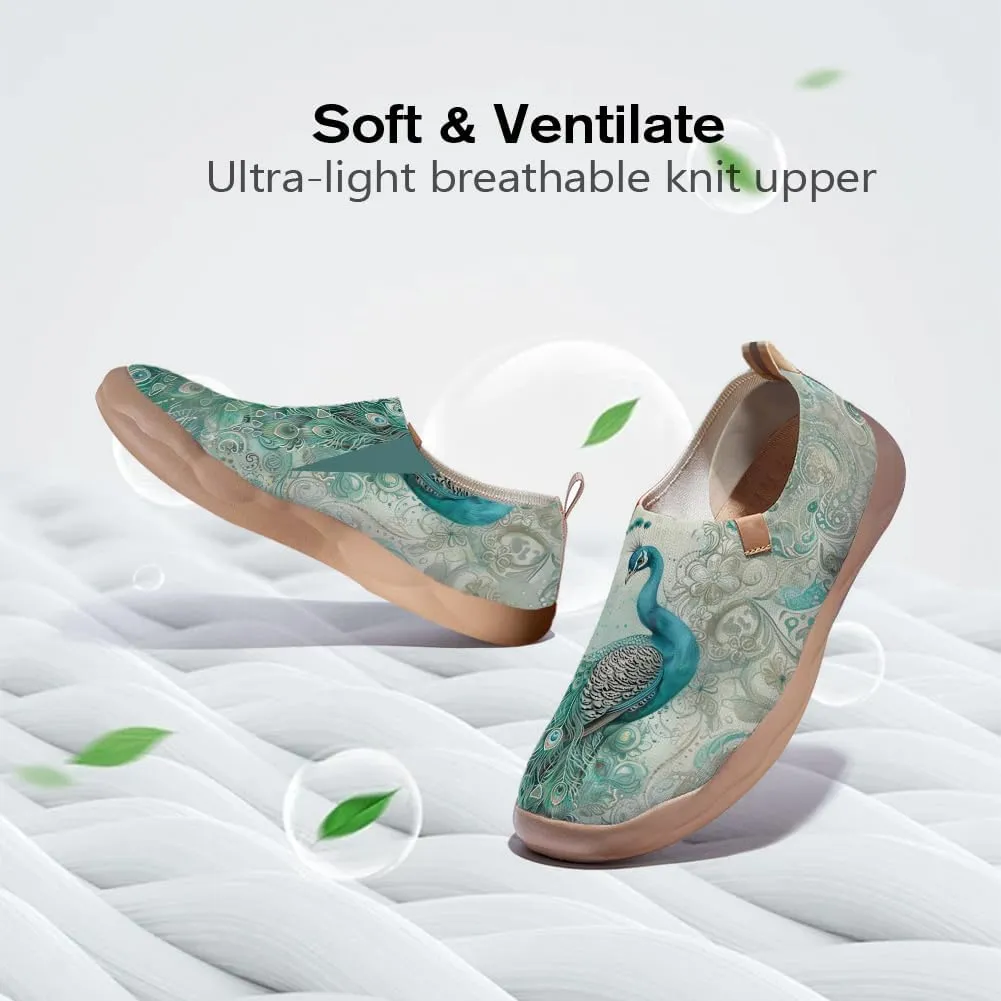 Flats Shoes for Men Art Painted Slip Ons Loafers Lightweight Walking Travel Sneakers