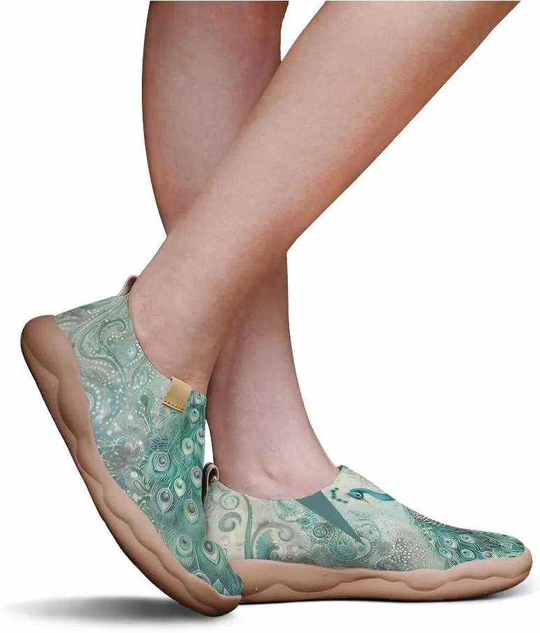 Flats Shoes for Men Art Painted Slip Ons Loafers Lightweight Walking Travel Sneakers