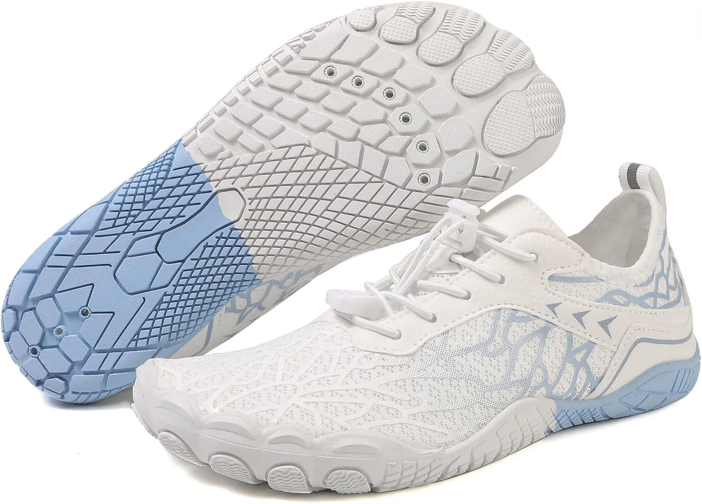 Grounded Barefoot Footwear for Women Men Pro Barefoot Shoes Hike Walking Quick-Dry Aqua Slip-on Sneaker Wide Toe Water Shoe Lightweight Breathable Shoes Waterproof Trail Running Healthy Sneaker