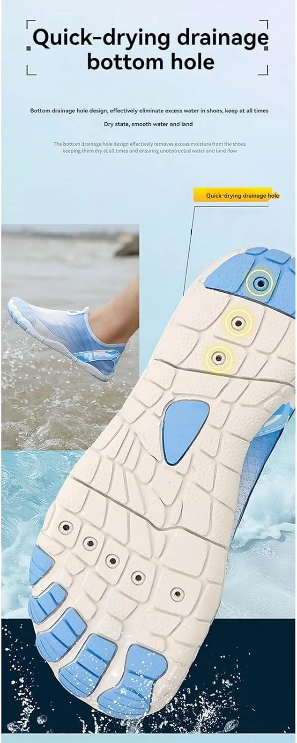 Grounded Footwear Barefoot Walking Shoes Women Men, Hike Barefoot Shoes, Hiking Footwear Barefoot Shoes Waterproof Breathable,Healthy & Non-Slip Barefoot Shoes with Wide Toe Box Quick Dry Shoes