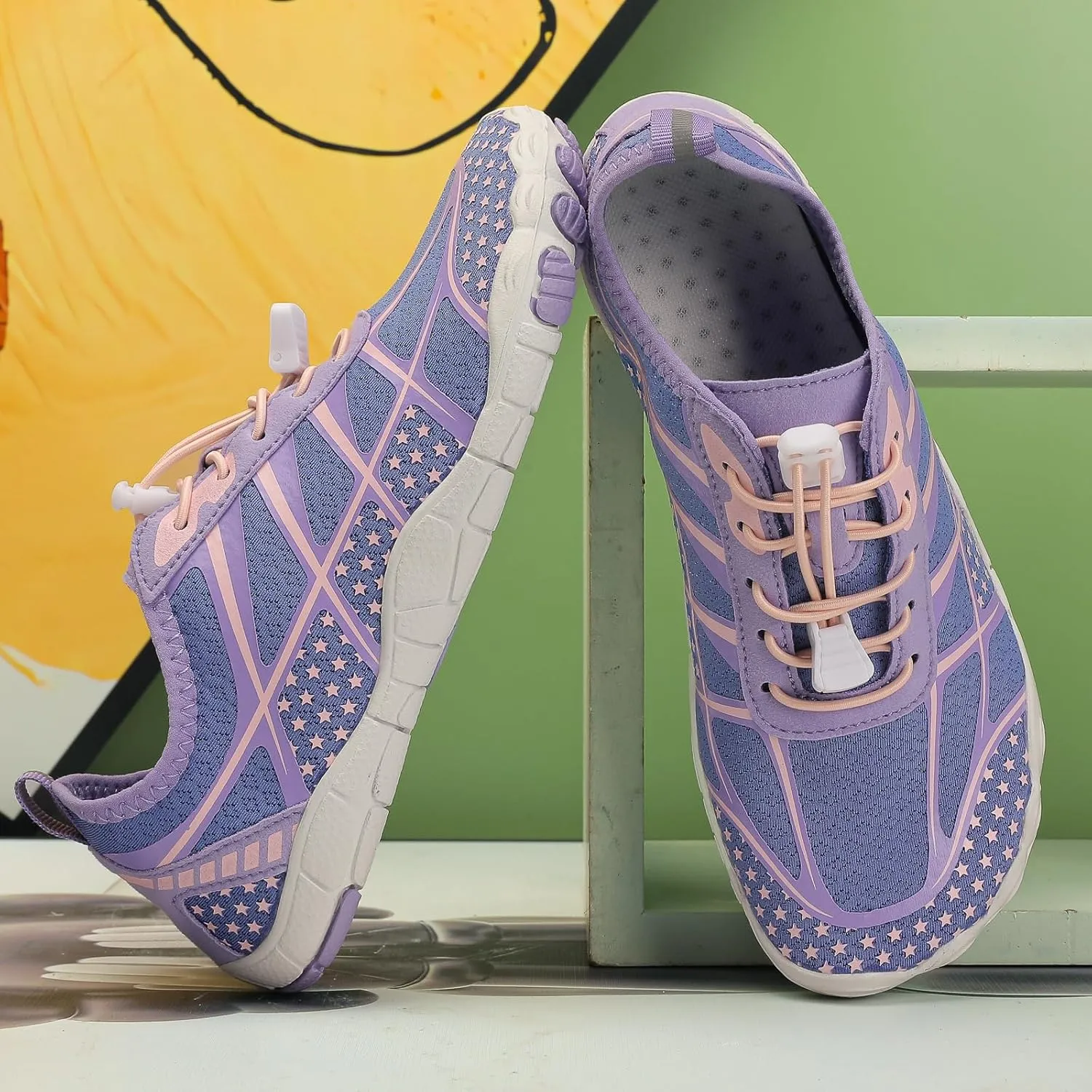 Grounded Footwear for Women Men Hiking Barefoot Shoes Non-Slip Sneakers Water Resistant Casual Lightweight Comfortable Gym Athletic Shoe Outdoor Swimming Beach Watershoes Soft Running&Walking Sneaker