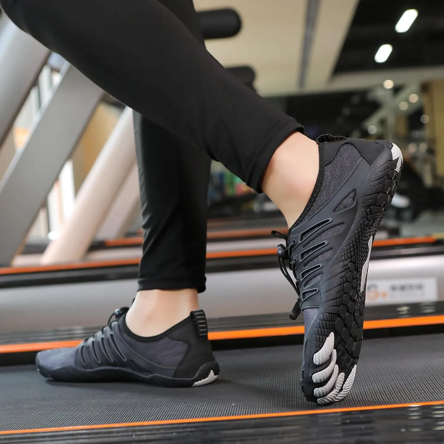 Grounded Footwear for Women Non Slip Barefoot Shoes Running Hiking Walking Shoe for Men Healthy & Non-Slip Wide Toe Box Beach Sneaker Lightweight Breathable Water Resistant Sneakers Comfort Wear Shoes