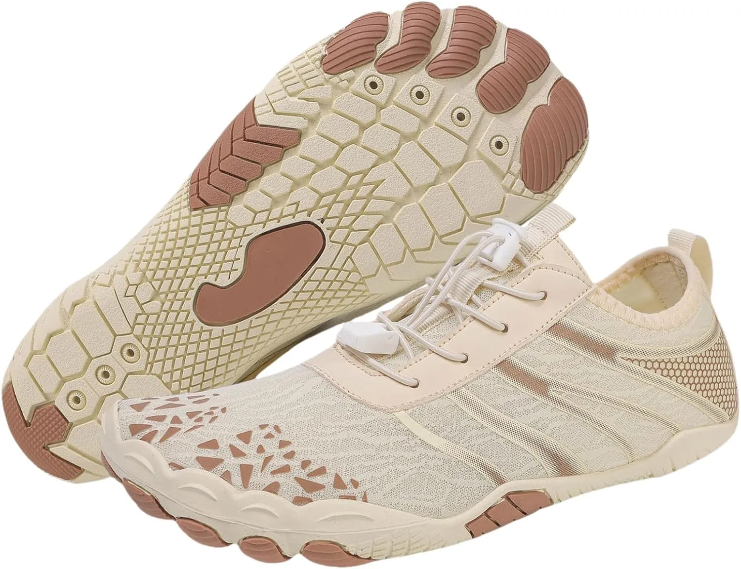 Grounded Footwear for Women Non Slip Barefoot Shoes Running Hiking Walking Shoe for Men Healthy & Non-Slip Wide Toe Box Beach Sneaker Lightweight Breathable Water Resistant Sneakers Comfort Wear Shoes