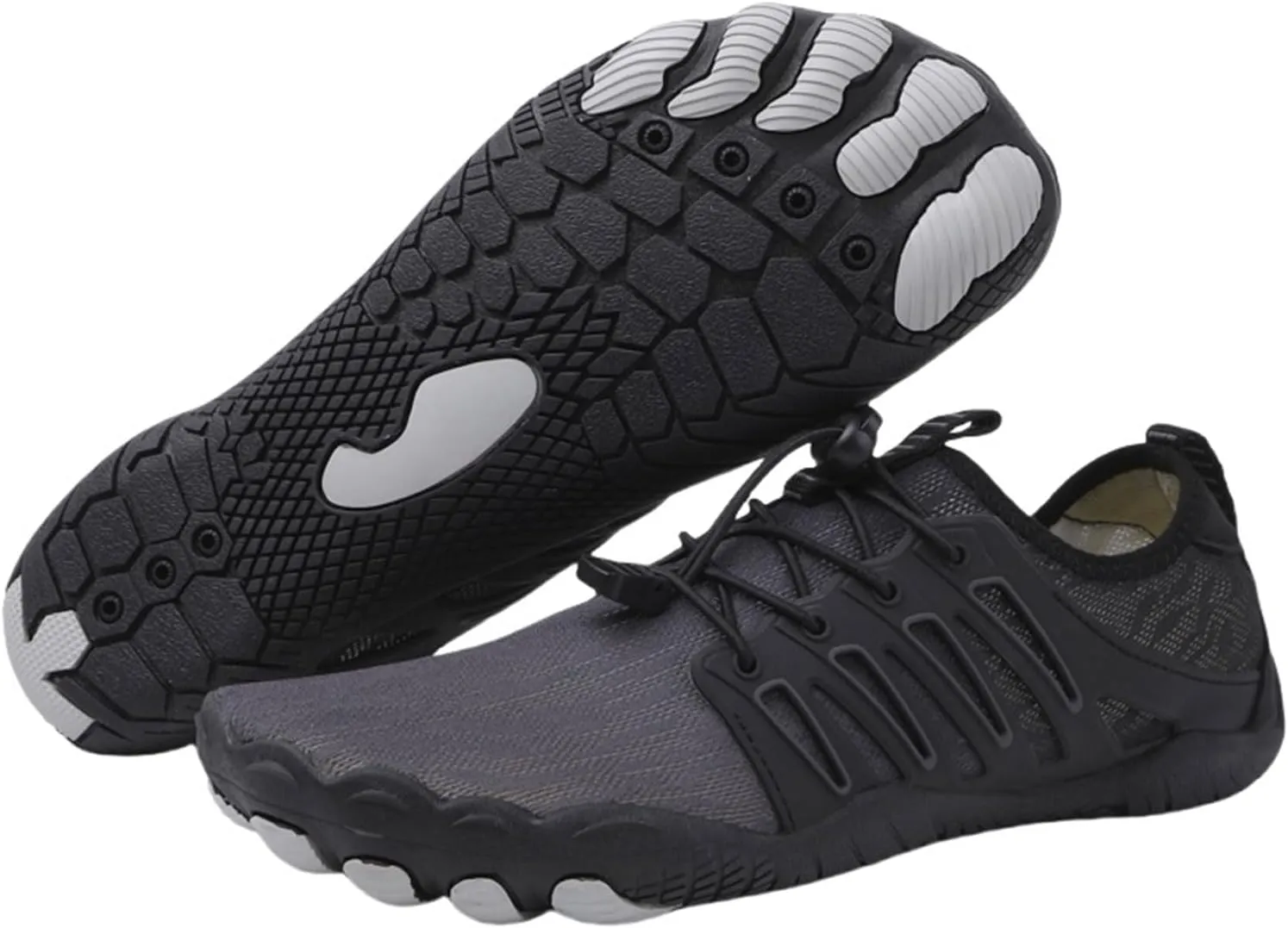 Grounded Footwear for Women Non Slip Barefoot Shoes Running Hiking Walking Shoe for Men Healthy & Non-Slip Wide Toe Box Beach Sneaker Lightweight Breathable Water Resistant Sneakers Comfort Wear Shoes