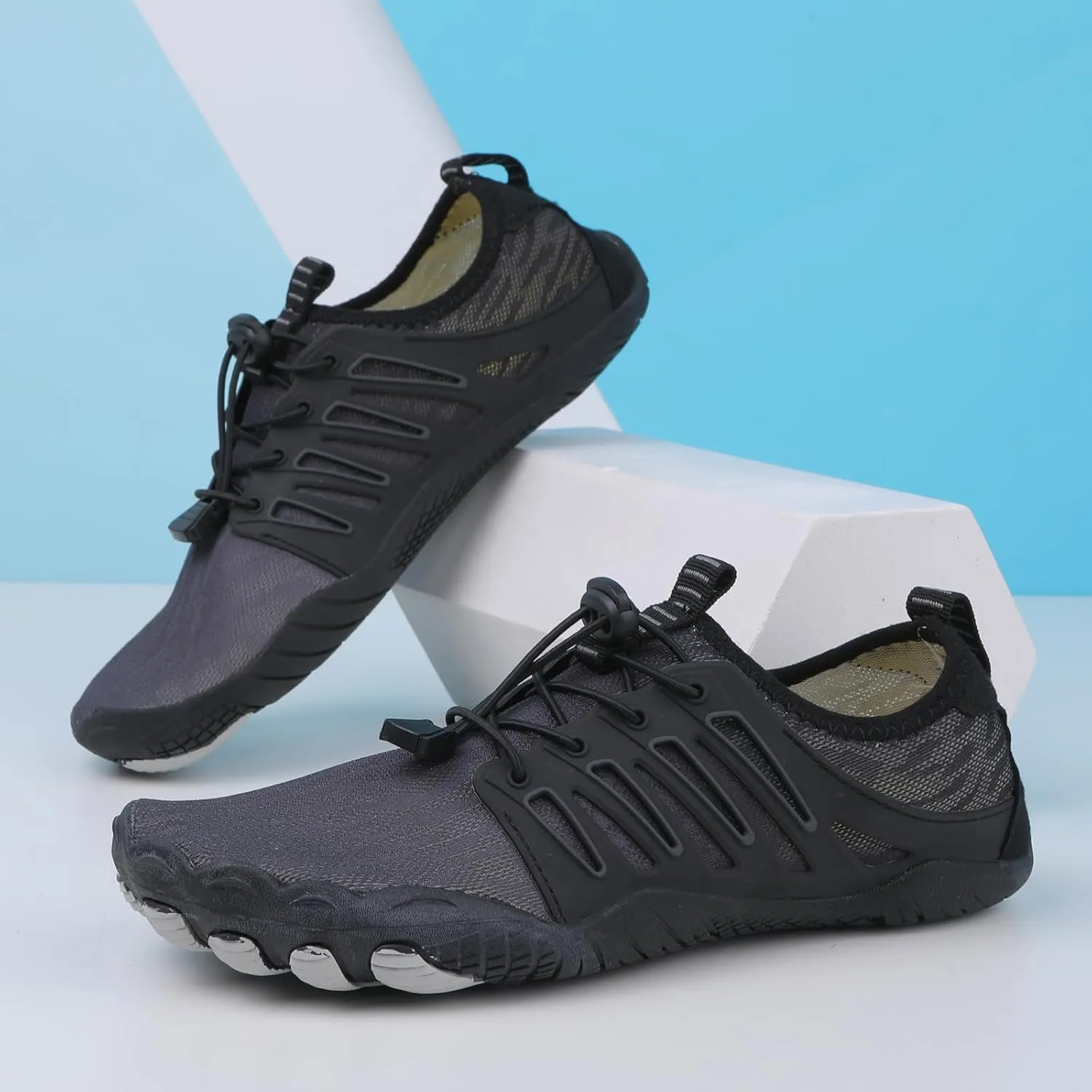 Grounded Footwear for Women Non Slip Barefoot Shoes Running Hiking Walking Shoe for Men Healthy & Non-Slip Wide Toe Box Beach Sneaker Lightweight Breathable Water Resistant Sneakers Comfort Wear Shoes