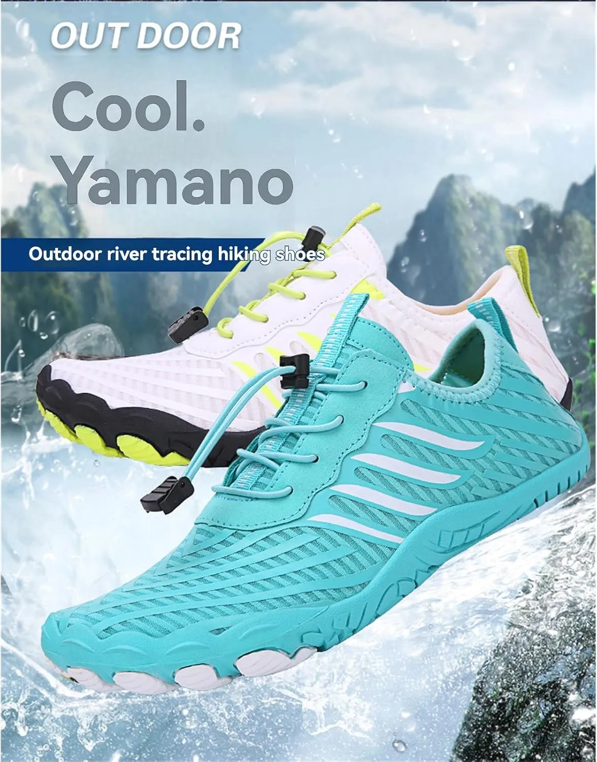 Hike Barefoot Shoes for Women Men Breathable Wide Toe Barefoot Shoes Box Waterproof Trail Running Healthy & Non-Slip Barefoot Shoe Zero Drop Athletic Cross-Trainer Fashion Sneakers