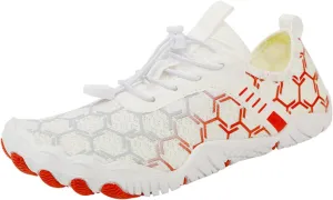 Hike Shoes Women Men Pro Barefoot Shoes with Wide Toe Box Healthy & Non-Slip Lightweight Breathable Sneakers Unisex Quick Dry Zero Drop Trail Running Shoe Sneakers