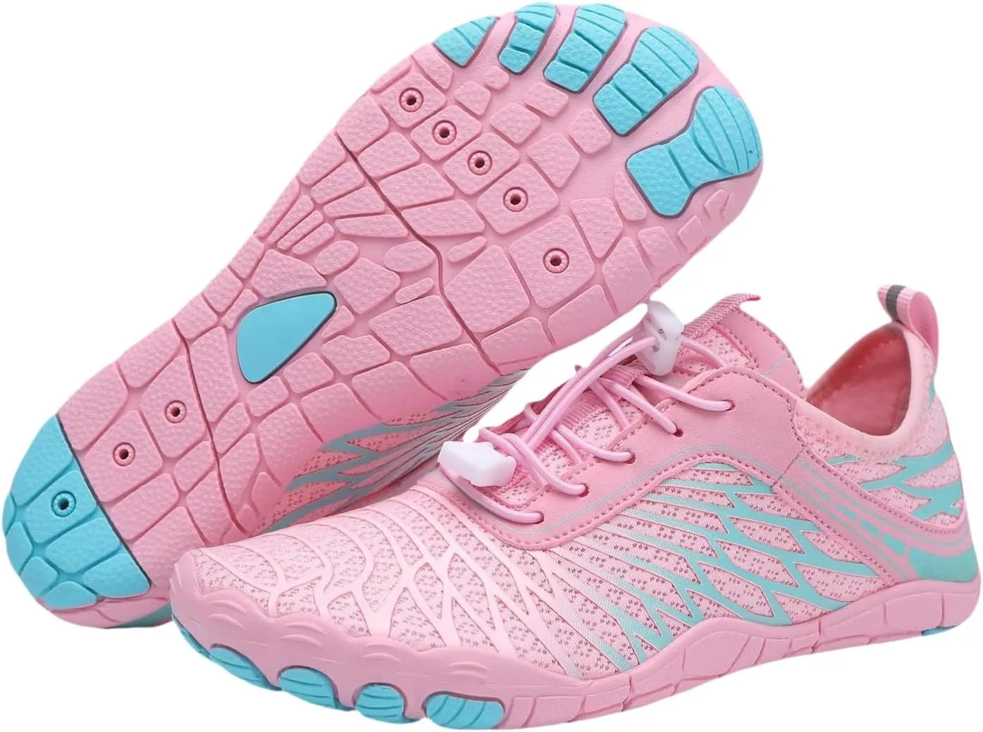 Hiking Footwear Barefoot Shoes Women Men, Pro Barefoot Shoes with Wide Toe Box Healthy & Non-Slip Breathable Beach Water Shoe Lightweight Walking Shoe Unisex Running Sneakers