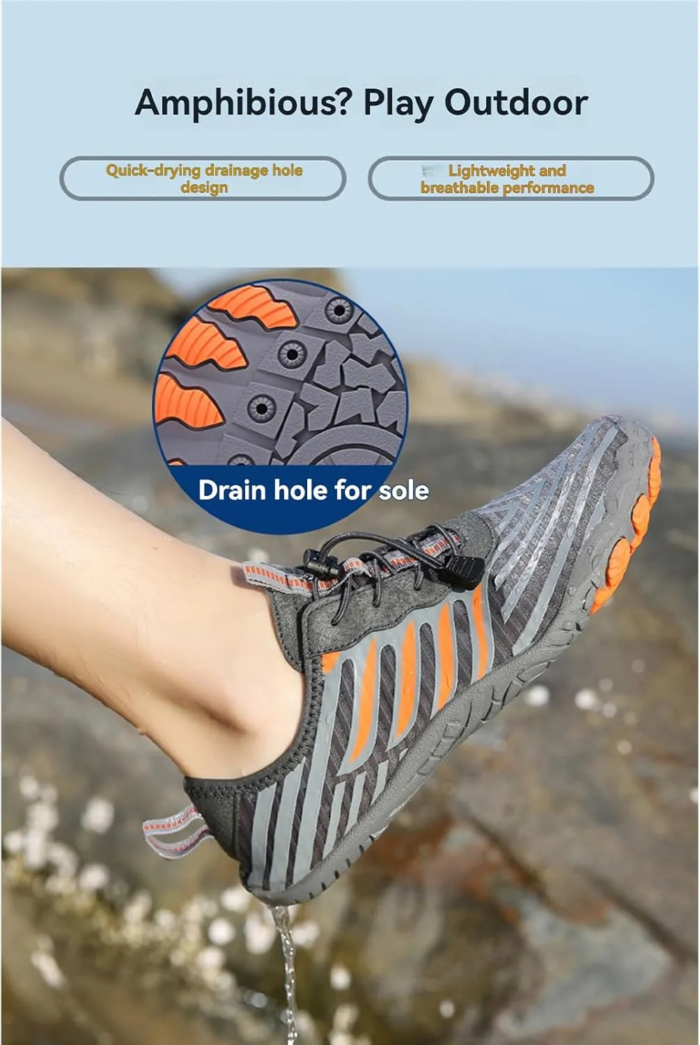 Hiking Footwear Barefoot Womens Shoes Women Healthy Non-Slip Unisex Grounded Footwear for Women with Neuropathy Hike Water Shoes Men Wide Toe Box Sneakers Pro Barefoot Waterproof Breathable