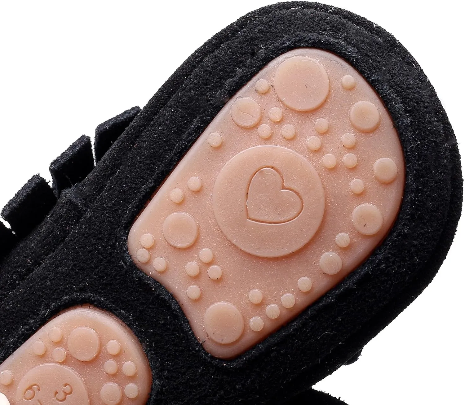 HONGTEYA Leather Baby Moccasins Hard Soled Tassel Crib Toddler Shoes for Boys and Girls…