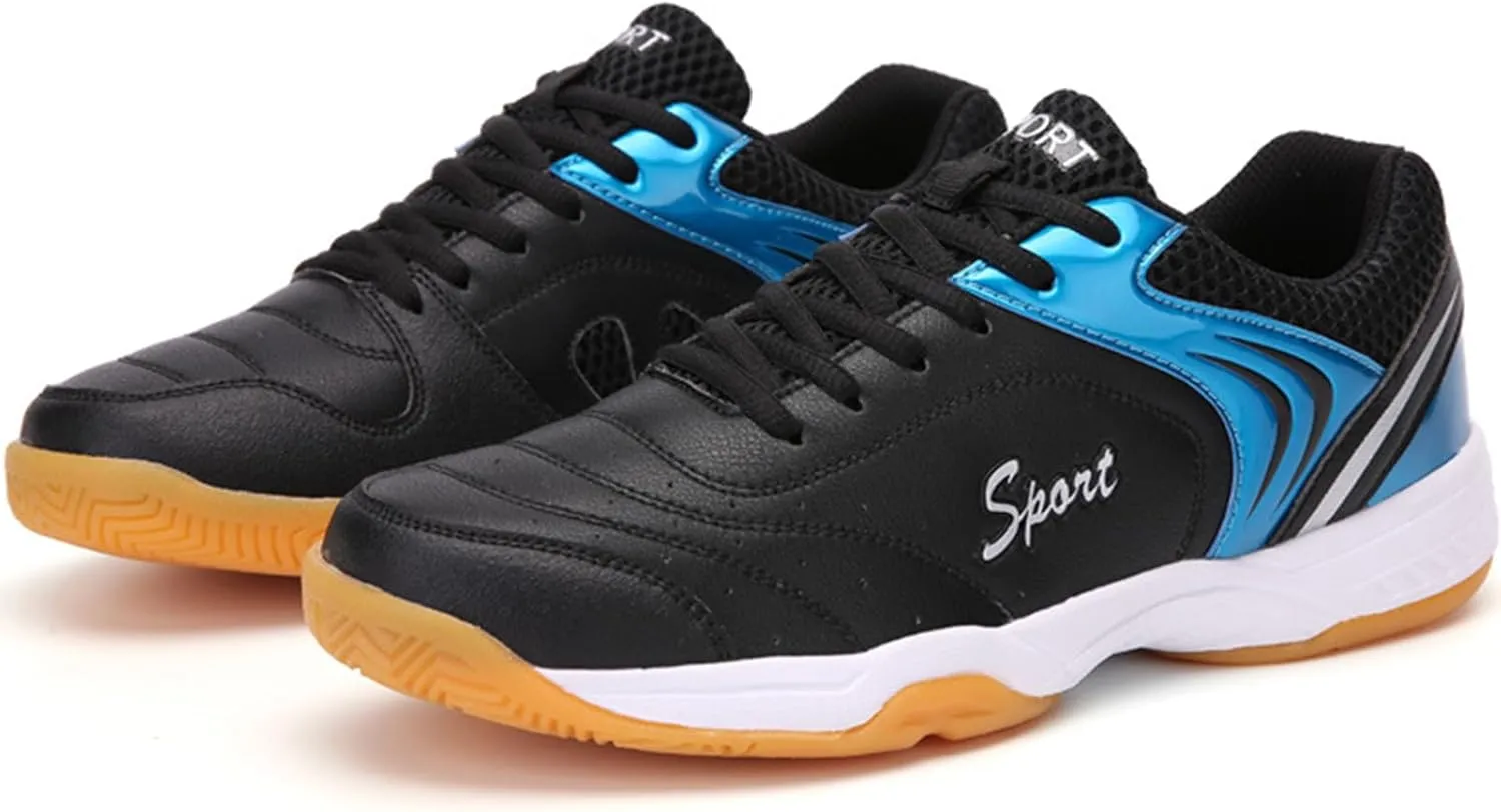 Indoor Court Shoes for Tennis Mens Comfortable Badminton Sneakers Breathable Adults Pickleball Training