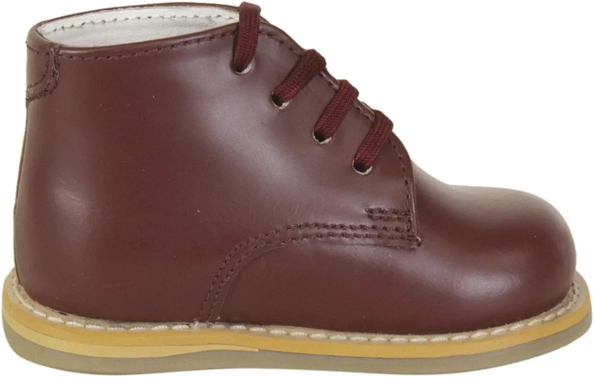 Josmo Infant/Toddler Boy's Logan Burgundy Oxfords Shoes