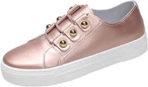 Lausiuoe Flats Shoes Women Comfortable Wedding Women's Canvas Shoes Low Cut Sneaker Casual Walking Shoes Classic Fall Fashion Lightweight Soft Comfort Breathable Slip On Flat Loafers Pink