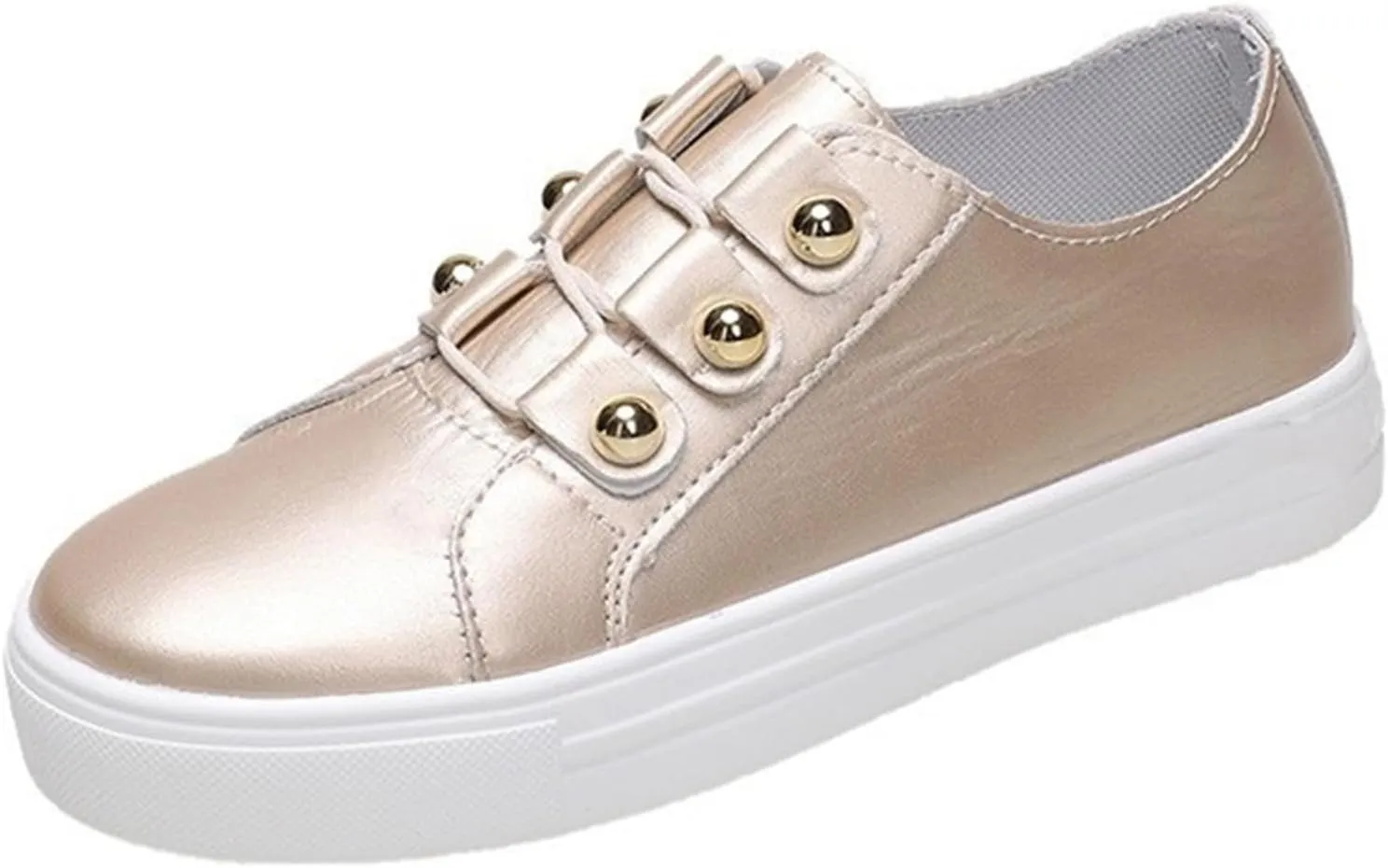 Lausiuoe Slip On Sneakers Women Black And White Women's Fashion Canvas Shoes Round Toe Lightweight Non-Slip Flat Shoes Classic Casual Fall Soft Comfort Breathable Low Top Walking Sneakers Loafers