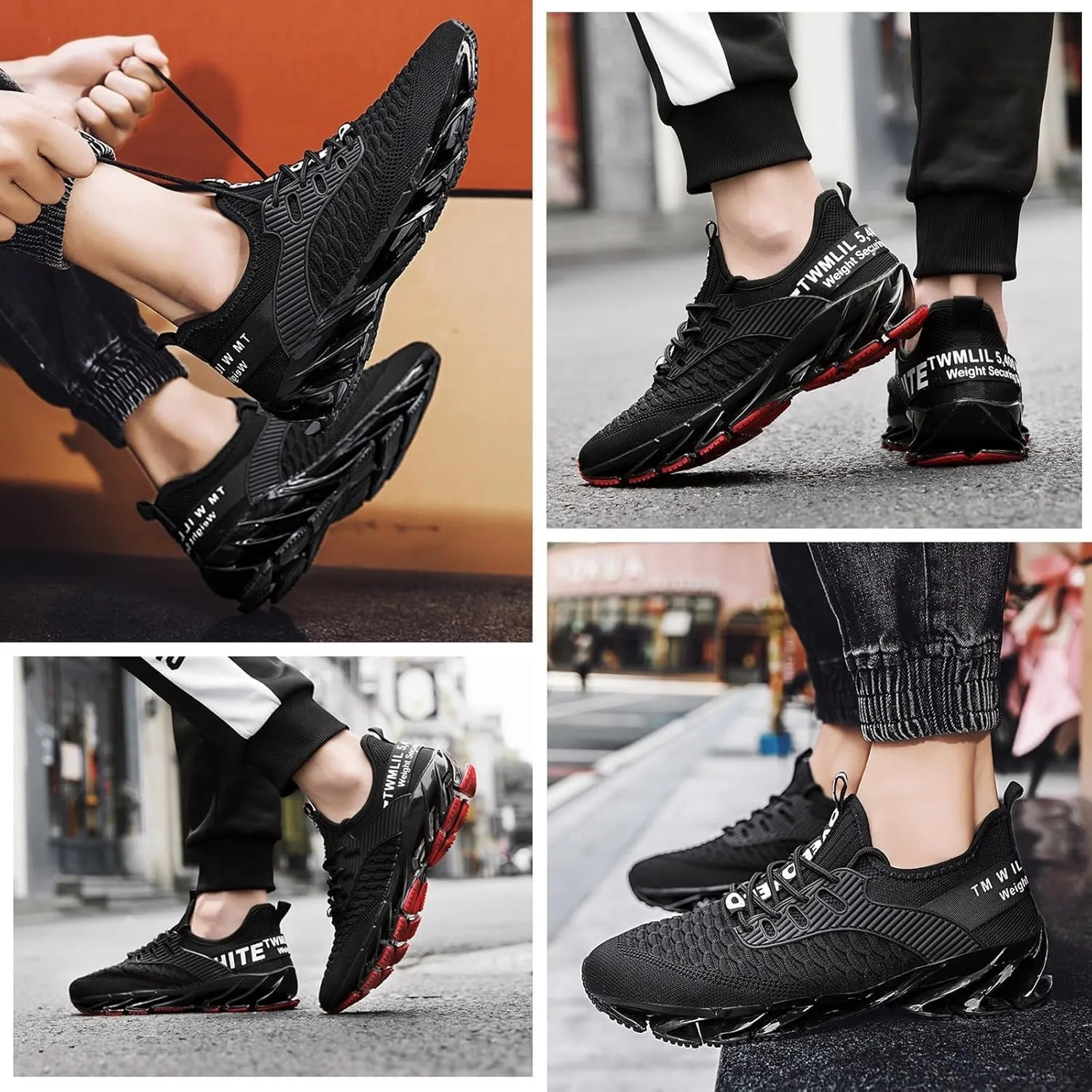 Malaho Elev8 Mens Shoes - Height Boosting Running Trainers