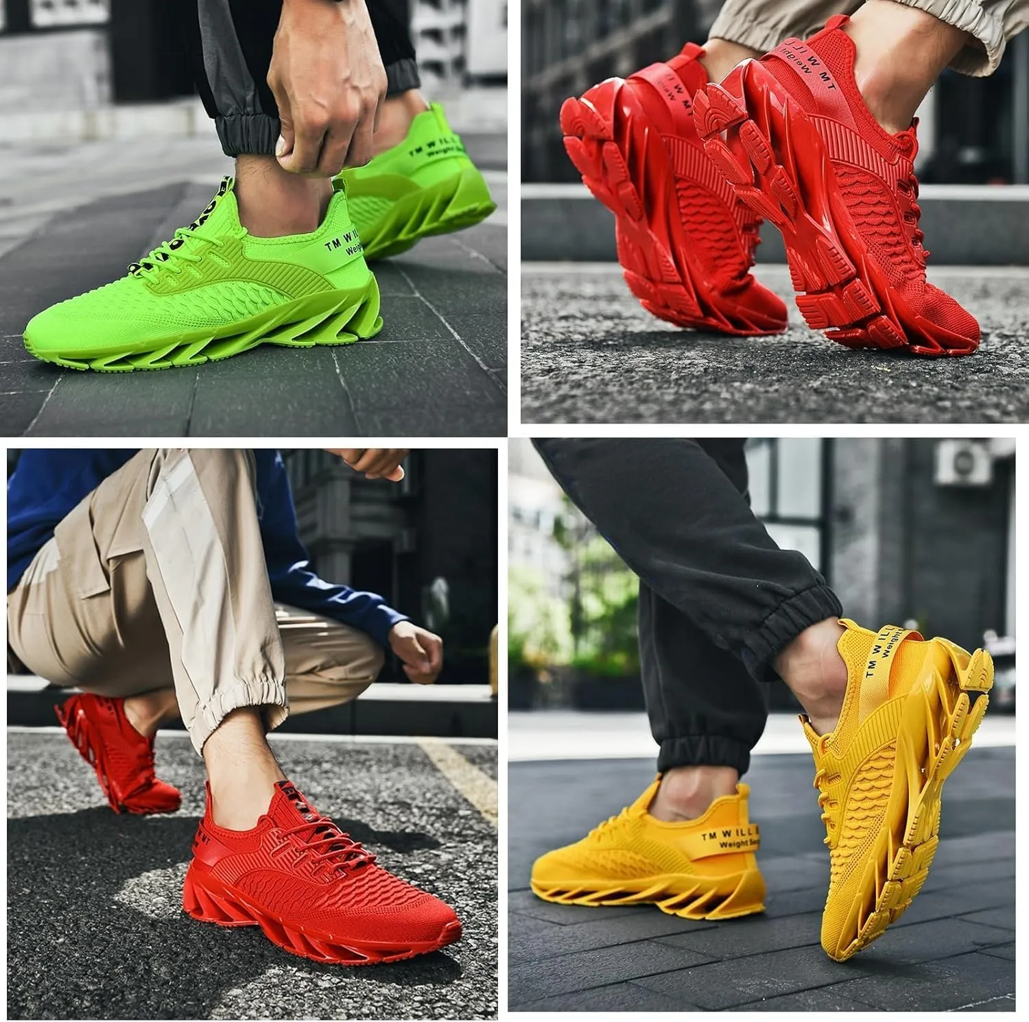Malaho Elev8 Mens Shoes - Height Boosting Running Trainers