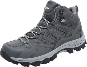Men Autumn and Winter Hiking Shoes High Top Climbing Hiking Outdoor Shoes Casual Sports Shoes Foam Shoes