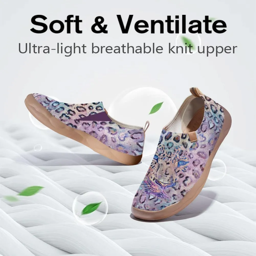 Men's Art Painted Slip Ons Loafers Comfortable Flats Sneakers Travel Casual Walking Shoes