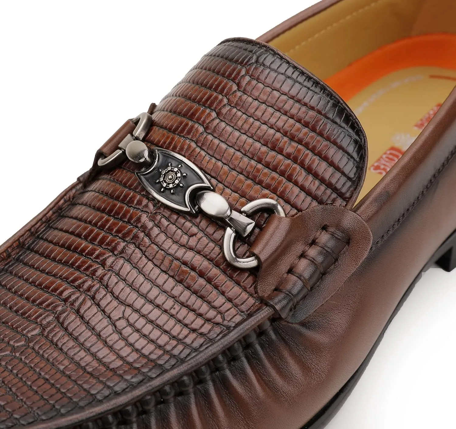 Mens Black Dress Shoes Featuring Hand Finishes, Classic Loafers Leather Slip-on Penny Party Wedding Shoes for Men
