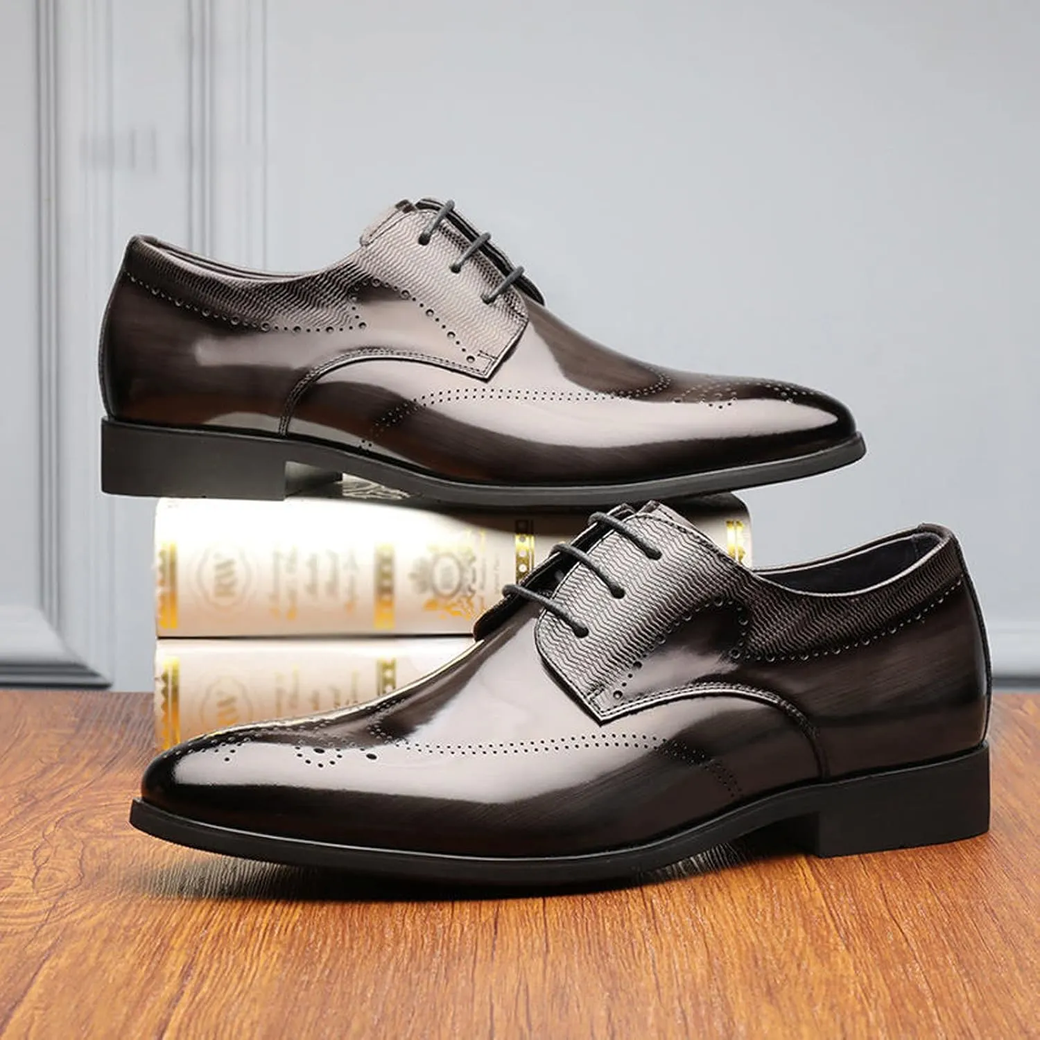 Men's Casual Dress Oxfords Shoes for Men Business Modern Fashion Lightweight Walking Shoes