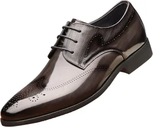 Men's Casual Dress Oxfords Shoes for Men Business Modern Fashion Lightweight Walking Shoes