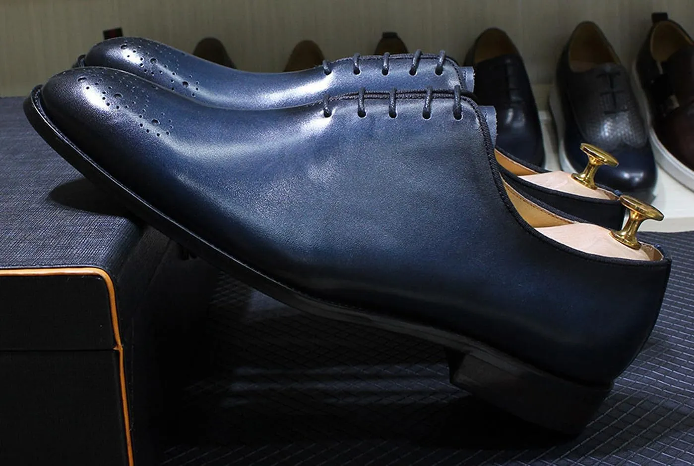 Mens Dress Shoes Formal Oxfords Suit Shoes Genunie Leather Whole Cut Oxfords Fashion Prom Wedding Business Causal Derby Comfortable Tuxedo Shoes for Men