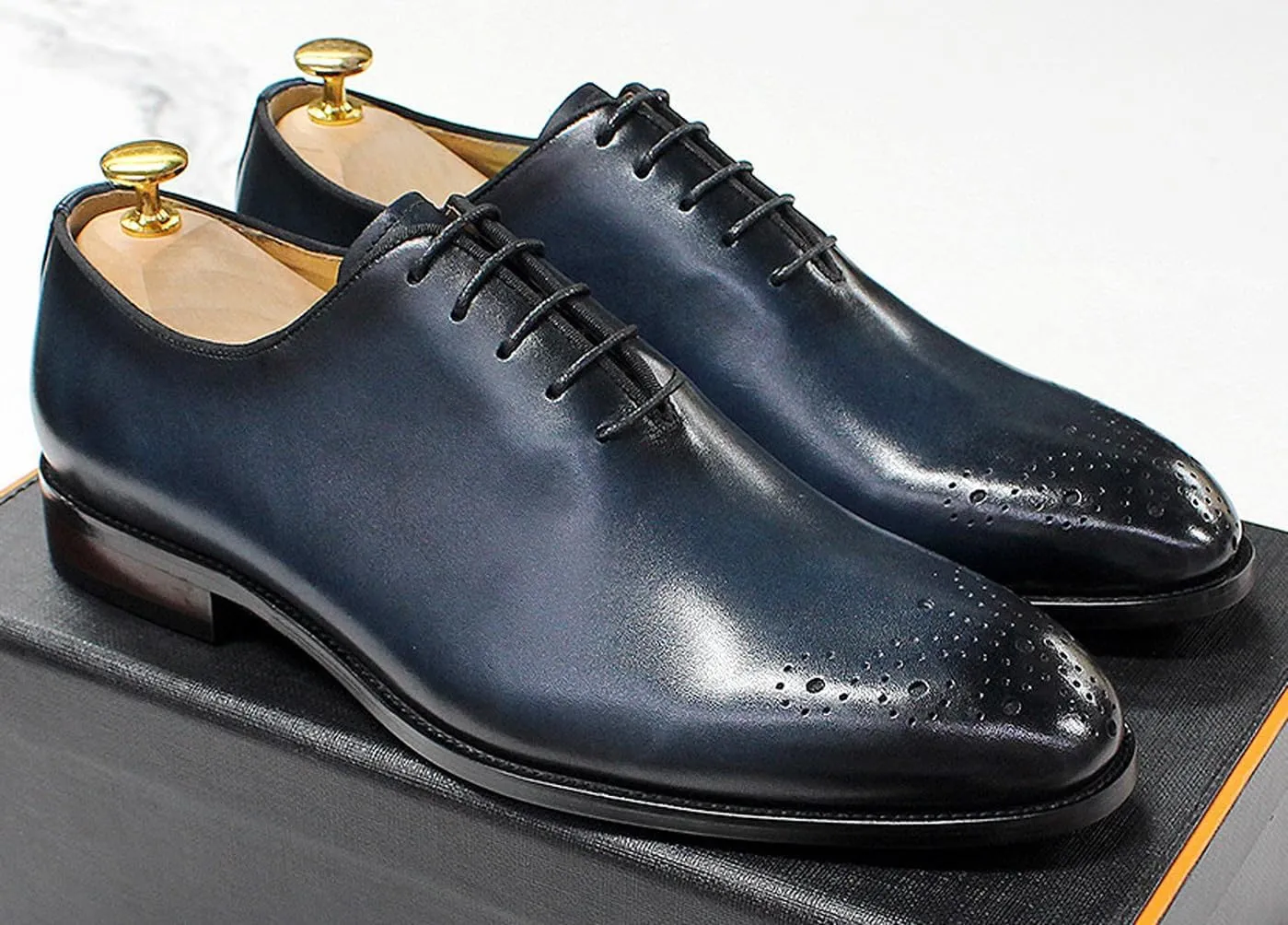 Mens Dress Shoes Formal Oxfords Suit Shoes Genunie Leather Whole Cut Oxfords Fashion Prom Wedding Business Causal Derby Comfortable Tuxedo Shoes for Men